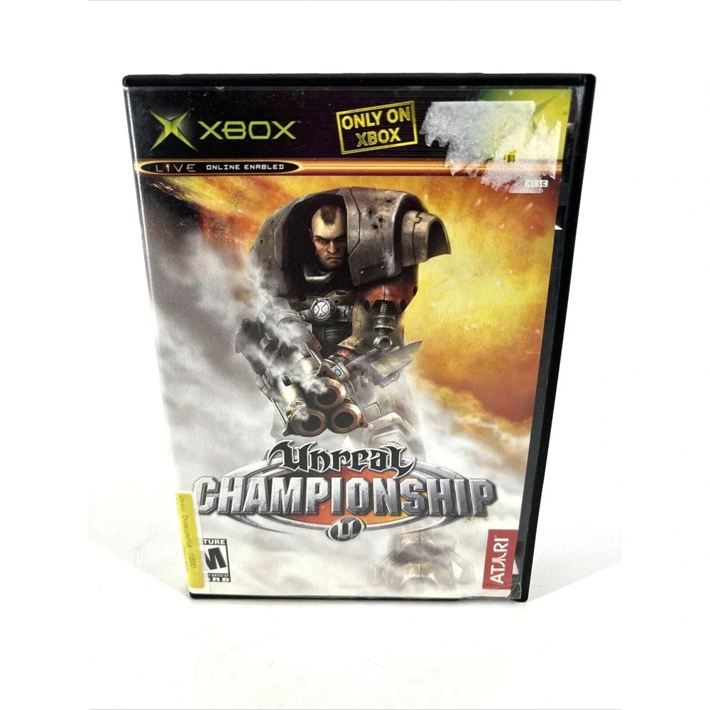 Unreal Championship (Original Xbox) Black Label Game‎ Tested